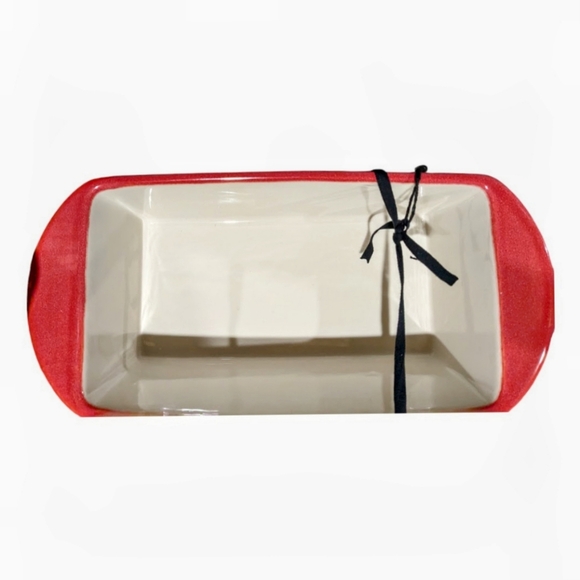 NEW Oui Loaf Pan Baker and Tea Towel Set - Picture 4 of 7